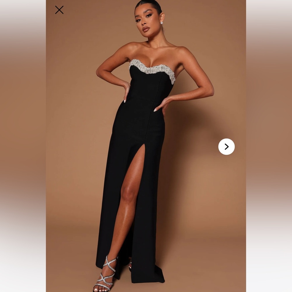 Black Bandage Gown